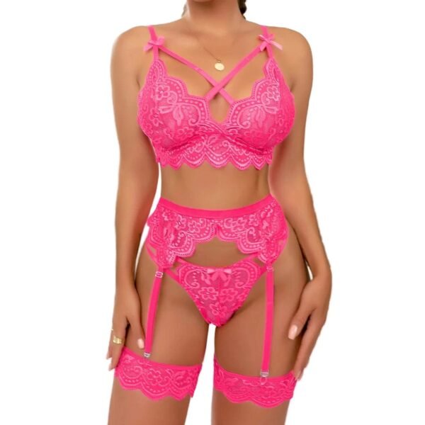 Sexy Lace Lingerie Set for Women 21 Sexy Lace Lingerie Set for Women sexy lace lingerie set for women pink bridal lingerie