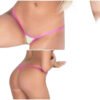 LuckeLadybug sexy low rise thong panties in vibrant colors with minimal coverage for comfort