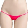 Bright pink sexy low waist thongs for women with a sleek and minimal design for comfort and style