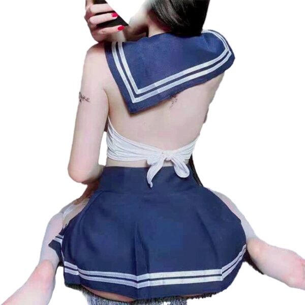 Sexy Maid Lingerie Outfit For Attractive Nights 27 Sexy Maid Lingerie Outfit For Attractive Nights Sexy maid lingerie outfit with a playful sailor collar and fitted design for a flirty look