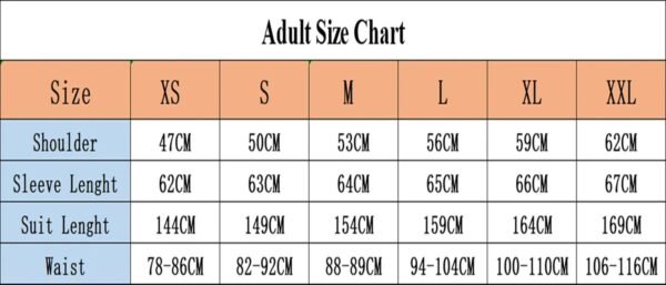 Sexy Overbust Corset Top In Lace Design 15 Sexy Overbust Corset Top In Lace Design Adult size chart for sexy overbust corset top showing measurements in centimeters