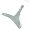 Light green sexy thong for women with soft fabric and delicate detailing for comfort and style