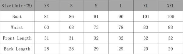 LuckeLadybug Victorian corset top for women with adjustable front and back lengths in various sizes