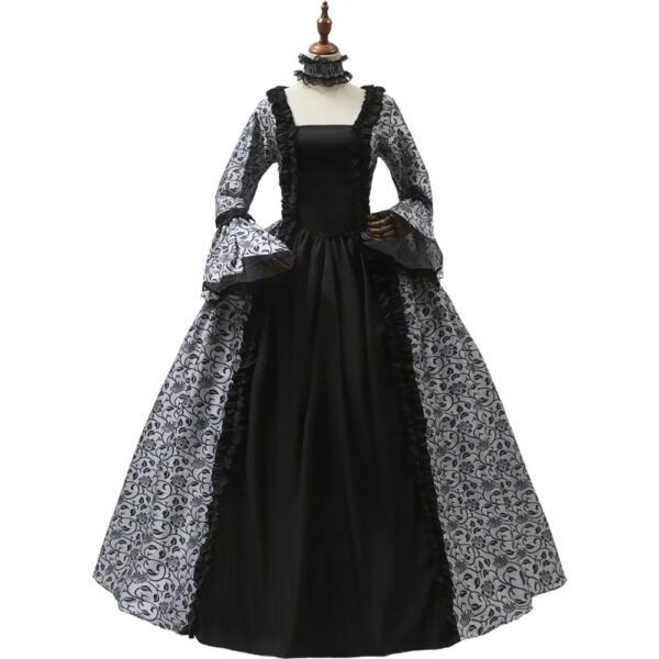 Victorian Era Gown Corset Dress Collection 32 Victorian Era Gown Corset Dress Collection victorian era gown black white main dress