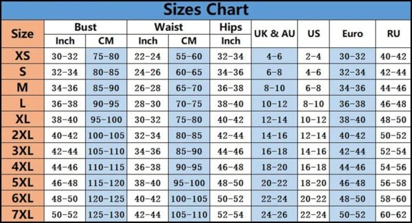 Plus Size Vintage Corset Vest For Women 51 Plus Size Vintage Corset Vest For Women Size chart for plus size vintage corset vest for women showing bust, waist, and hip measurements