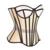 LuckeLadybug LLC Wedding Bustier Corset Top with Structured Panels for a Flattering Fit