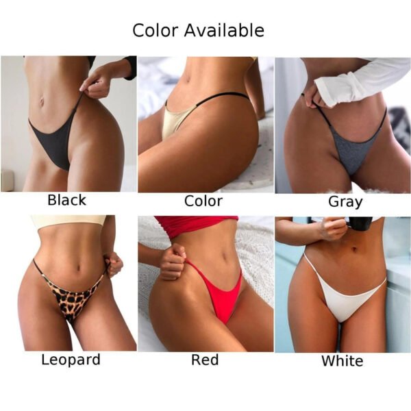 Seamless Thong Underwear For Women 27 Seamless Thong Underwear For Women Seamless thong underwear for women in various colors including black, gray, leopard, red, and white