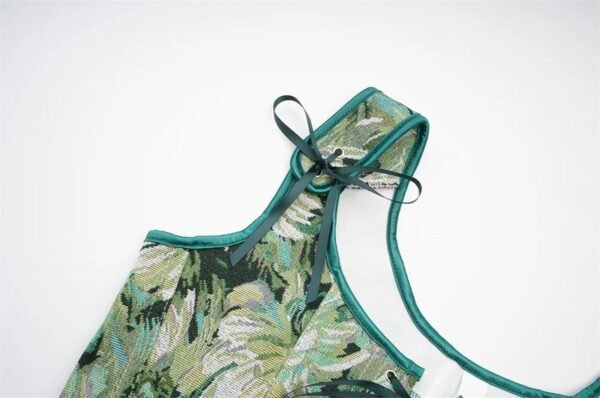 Womens Corset Top With Floral Design 14 Womens Corset Top With Floral Design LuckeLadybug LLC Women's Corset Top with Tropical Leaf Print and Adjustable Shoulder Straps