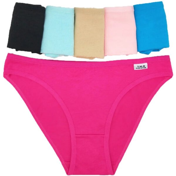 Womens Cotton Hipster Underwear 6 Pack 31 Womens Cotton Hipster Underwear 6 Pack Set of women's cotton hipster underwear in assorted colors including pink, blue, beige, and black
