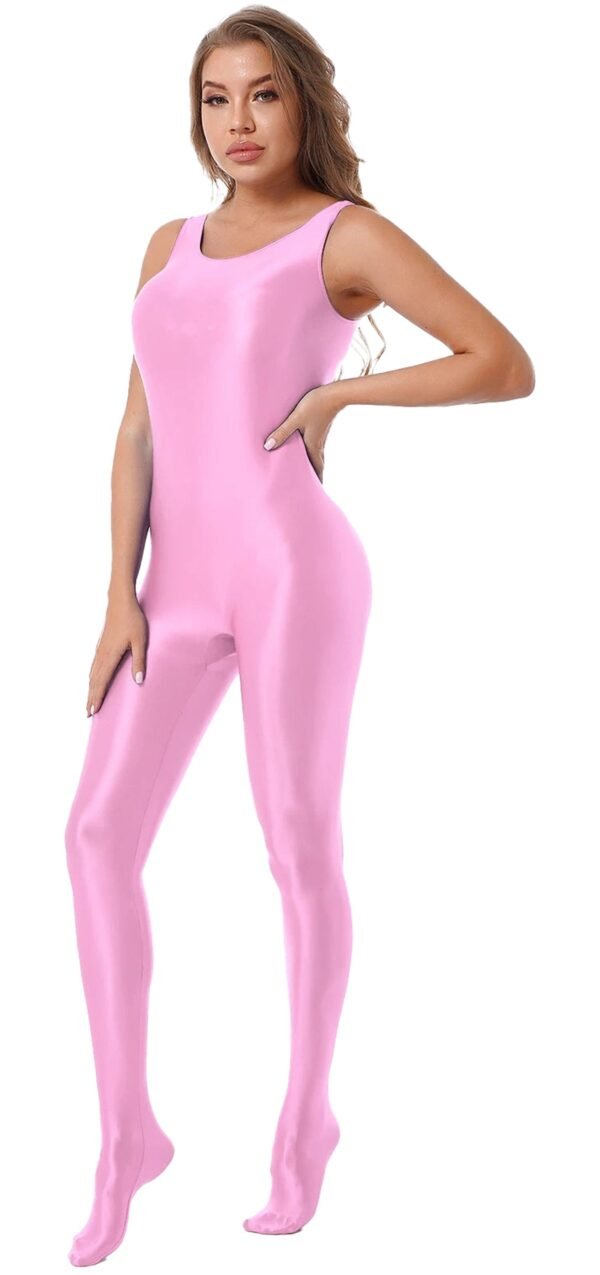 Womens Full Body Bodysuit For Fashion Styles 38 Womens Full Body Bodysuit For Fashion Styles Womens full body bodysuit in pink with sleek, form-fitting design for a stylish look