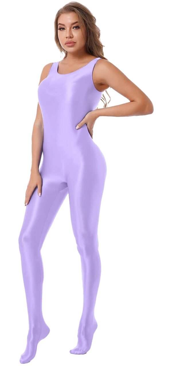 Womens Full Body Bodysuit For Fashion Styles 37 Womens Full Body Bodysuit For Fashion Styles LuckeLadybug LLC womens full body bodysuit in lavender color, featuring a sleek and seamless design