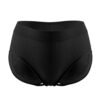 LuckeLadybug women's hip lifting panties in black with breathable fabric for comfort and style