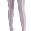 LuckeLadybug women's sheer knee high stockings in light purple for a stylish look