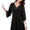 Womens Summer Night Dress With Lace Details 37 Womens Summer Night Dress With Lace Details Elegant black babydoll with lace trim, perfect as a women's summer night dress for comfort and style