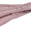 LuckeLadybug LLC women's thong briefs in soft mauve fabric with delicate stitching details
