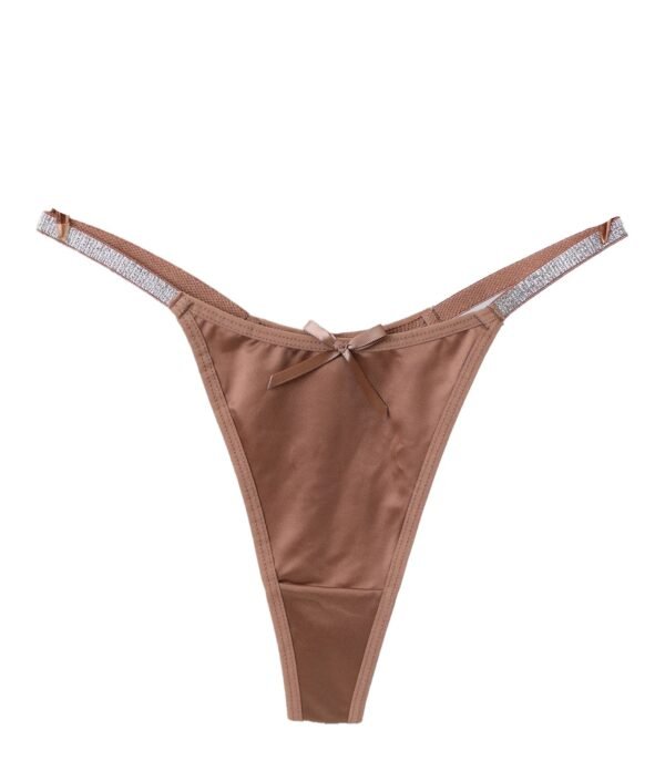 Womens Thong Briefs Stylish Comfort 28 Womens Thong Briefs Stylish Comfort LuckeLadybug women's thong briefs in soft brown fabric with adjustable straps and a stylish design