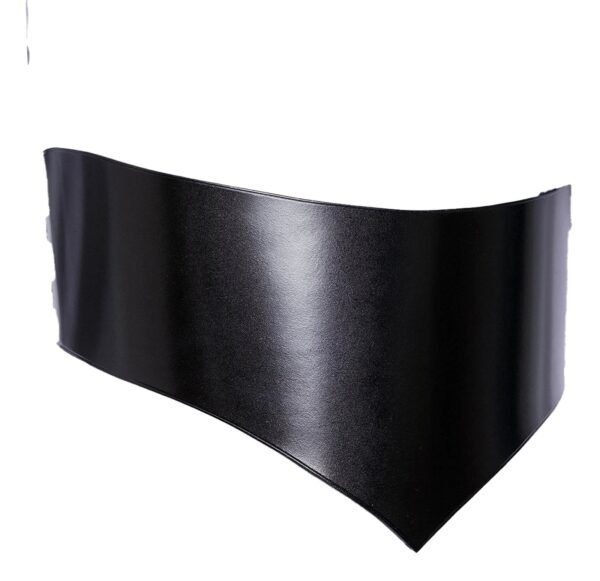 Womens Wide Corset Belt for Stylish Outfits 18 Womens Wide Corset Belt for Stylish Outfits LuckeLadybug women's wide corset belt made of sleek black material for stylish waist accentuation