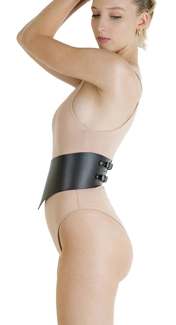 Womens Wide Corset Belt for Stylish Outfits 19 Womens Wide Corset Belt for Stylish Outfits Stylish LuckeLadybug women's wide corset belt in black for enhancing waistline and fashionable outfits